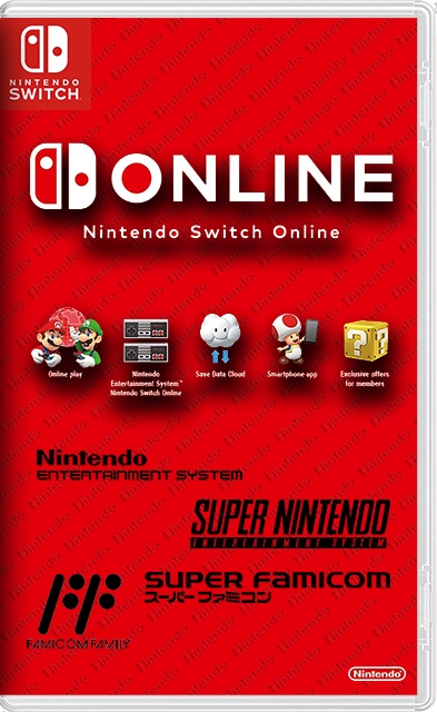 Nintendo Switch Online (официальные игры NSO + опциональный мод): NES, Nintendo Entertainment System / SNES, Super Nintendo Entertainment System Virtual Console